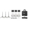 Godox P120Bi K2 Kit de 3 Luces Con Trípodes