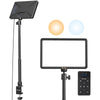 Vijim K20 Luz Led Con Control Remoto Con Brazo de Montaje