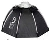 Triopo K3-120 Softbox Armado Instantáneo Octogonal Montura Bowens