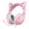 Audfonos Gamer Onikuma X11 Rgb Orejas de Gato