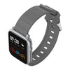 SMA-F1 1.3 pulgadas TFT Pantalla táctil completa IP68 Reloj deportivo inteligente a prueba de agua, compatible con frecuencia cardíaca dinámica, presión arterial y detección del sueño / Bluetooth / Despertador / Control de fotos (gris plateado)