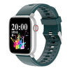 Se02 Bluetooth Smart Sports Watch, soporte de ritmo cardíaco / presión arterial / monitoreo de oxígeno en sangre y monitoreo del sueño y recordatorio sedentario (verde)