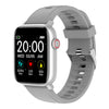 Se02 Bluetooth Smart Sports Watch, soporte de ritmo cardíaco / presión arterial / monitoreo de oxígeno en la sangre y monitoreo del sueño y recordatorio sedentario (plata)