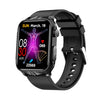 TK11P Reloj inteligente con banda de silicona resistente al agua IP68 con pantalla IPS de 1,83 pulgadas, soporte para monitoreo de estrés / ECG (negro)