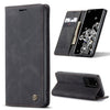 Para Galaxy S20 Ultra CaseMe Estuche de cuero con tapa horizontal multifuncional, con ranura para tarjeta, soporte y billetera (negro)
