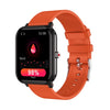 Q9 Pro 1.7 pulgadas TFT HD Smart Watch, soporte de monitoreo de temperatura corporal/monitoreo de la frecuencia cardíaca (naranja)