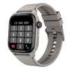 Q25 1.7 pulgadas TFT HD Smart Watch, soporte de llamadas Bluetooth/Monitoreo de presión arterial (gris)