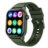 Q25 1.7 pulgadas TFT HD Smart Watch, soporte de llamadas Bluetooth/Monitoreo de presión arterial (verde)