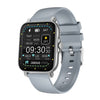 GT30 1.69 pulgadas TFT Smart Watch, TPU BNAD IP67 Soporte impermeable Bluetooth Call / múltiples modos deportivos (plata)