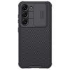 Carcasa NILLKIN Black Mirror Pro CamShield para Samsung Galaxy S23 5G — negro