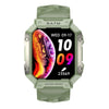 PG333 Reloj deportivo inteligente a prueba de agua de 1,91 pulgadas compatible con monitoreo de frecuencia cardíaca / monitoreo de presión arterial (verde)