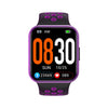 S226 Reloj deportivo inteligente a prueba de agua de 1,72 pulgadas compatible con monitoreo de frecuencia cardíaca / monitoreo de presión arterial (negro púrpura)