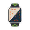 S226 Reloj deportivo inteligente a prueba de agua de 1,72 pulgadas compatible con monitoreo de frecuencia cardíaca / monitoreo de presión arterial (verde plateado)