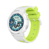 HT19 Reloj inteligente para niños IP68 con pantalla redonda de 1,2 pulgadas, compatible con monitoreo del sueño (blanco)