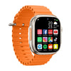 GS37 Reloj con teléfono inteligente con pantalla de 1,95 pulgadas, 1 GB + 16 GB, Android 9.0, Spreadtrum SL8541E, red: 4G, Nano SIM única, cámara frontal y trasera (naranja dorado)