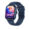 AW18 1.69 pulgadas de color Smart Watch, soporte Bluetooth Call / Monitoreo de ritmo cardíaco (azul)