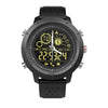 NX02 Sport Smartwatch IP67 Impermeable Soporte Rastreador Calorías Podómetro Smartwatch Cronómetro Llamada SMS Recordatorio (negro)