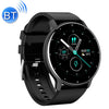 ZL02 Smart Heart Rate Blood Pressure Oxygen Monitoring Sports Pedometer Wireless Bluetooth Watch (Black)