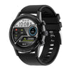 Préstamo DT70 Analógico Digital Dual Display Smart Call Watch (Silicona negra)