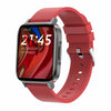 Préstamo F60 de 1.7 pulgadas Detección de temperatura corporal Smart Watch (rojo)