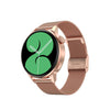 Wear Key DT4+ 1.36 pulgadas HD Pantalla inteligente reloj con función NFC, color: acero dorado