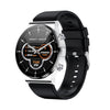 ME88 1.32 pulgadas Monitoreo del sueño Smart Watch (silicona plateada)