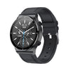 ME88 1,32 pulgadas Monitoreo del sueño de la frecuencia cardíaca Smart Watch (cuero negro)