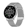 HD3 1.32 pulgadas Monitoreo de frecuencia cardíaca Smart Watch con función de pago (Silver Steel)