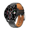 HD3 1.32 pulgadas Monitoreo de frecuencia cardíaca Smart Watch con función de pago (cuero negro)
