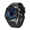 UM93Pro 1.28 Pulgadas Ritmo cardíaco / Monitoreo de oxígeno en sangre Reloj de llamadas Bluetooth con función NFC (silicona negra)