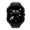 DF73 1.4 Pulgadas 4G GPS Posicionamiento Niños Llamando Reloj Con Función SOS (Negro)