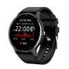 BW0223 Ritmo cardíaco / Oxígeno en la sangre / Monitoreo de la presión arterial Bluetooth Smart Calling Watch, Color: Silicona Negro