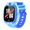 Y36 Reloj de teléfono inteligente para niños a prueba de agua con videollamada 4G de 1,44 pulgadas con función SOS (azul)