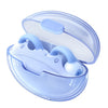 REMAX CozyBuds W15 Auricular inalámbrico Bluetooth con clip para la oreja transparente OWS Auricular deportivo (azul)