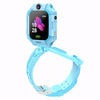 Q19 Cámara de posicionamiento giratoria de 360 grados de 1,44 pulgadas Reloj inteligente impermeable para llamadas de niños (azul)