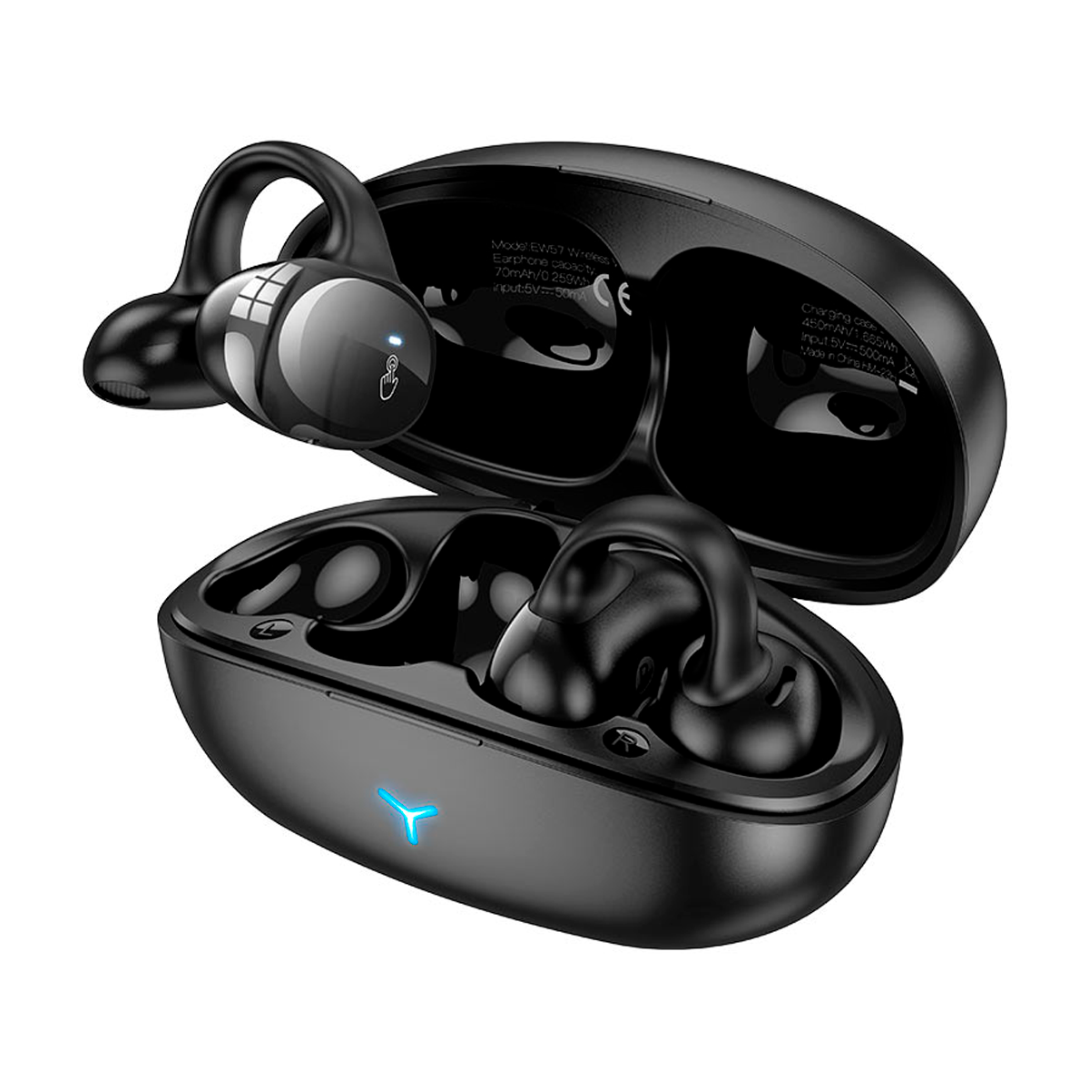 Audífonos Bluetooth Hoco Ew57 Gancho