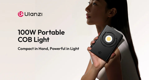 Ulanzi C01 100W COB Luz Led Con Montura Mini Bowens Para Accesorios L099