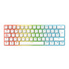 Teclado Gamer Mecanico Fantech Maxfit Mk857 60% Rgb Red