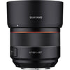 Samyang AF 85mm F1.4 EF Lente Autofoco Full-Frame Para Canon EF