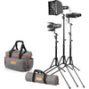 Kit Godox S30-D con tres luces LED enfocables