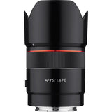 Samyang AF 75mm f/1.8 Lente Para Sony E Full Frame Autofoco