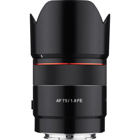 Samyang AF 75mm f/1.8 Lente Para Sony E Full Frame Autofoco