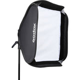 Godox SGGV6060 Softbox Rápido de 60x60 Con Grilla y Montura S2 / Bowens