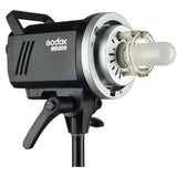 Godox MS300-F Kit de 2 Flash Estudio 300W Cada Uno Con Bolso y Trípodes
