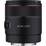 Samyang AF 24mm F1.8 Lente Full Frame AutoFoco Para Montura Sony E  .