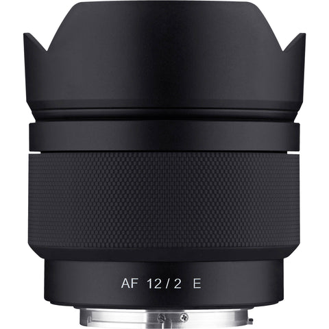 Samyang AF 12mm F2  Lente Compacto Ultra-Wide APS-C Para Sony E