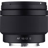 Samyang AF 12mm F2  Lente Compacto Ultra-Wide APS-C Para Sony E