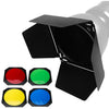 Godox BD-04 Barndoor Kit Para Reflectores de 7"