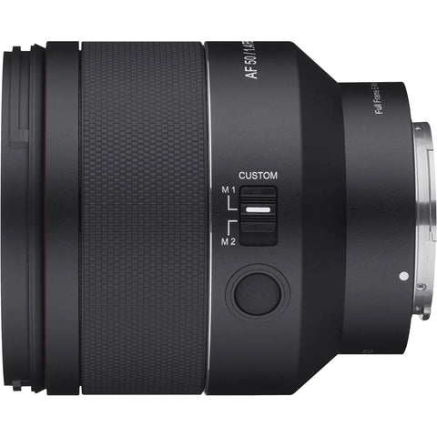 Samyang AF 50mm F1.4 FE II Lente Full Frame  Autofoco para Sony E
