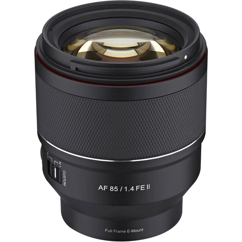 Samyang AF 85mm f/1.4 FE II Lente Montura Sony E Full Frame  Autofoco
